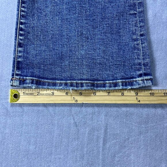 BKE Jeans Womens 31x31.5 Billie Slim Bootcut High Rise Stretch Denim Medium Wash - Picture 8 of 8